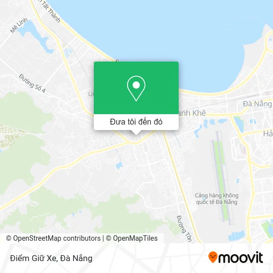 Bản đồ Điểm Giữ Xe