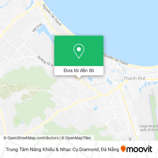 Bản đồ Trung Tâm Năng Khiếu & Nhạc Cụ Diamond