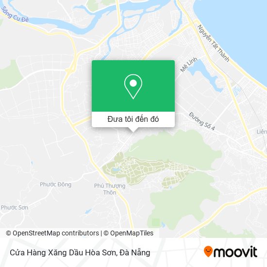Bản đồ Cửa Hàng Xăng Dầu Hòa Sơn
