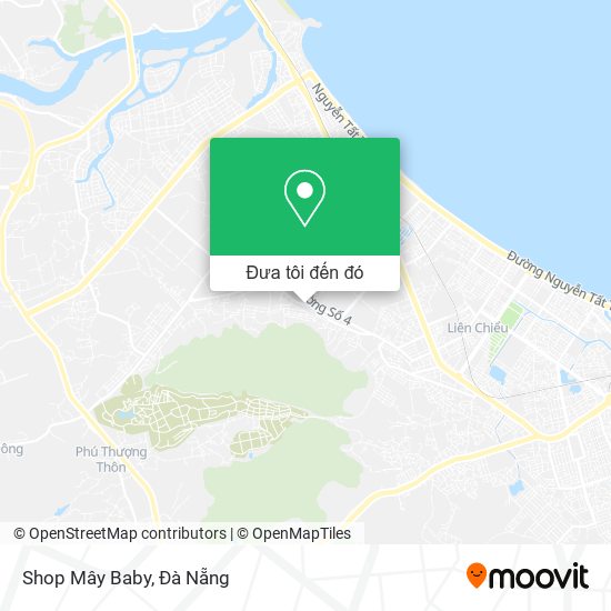 Bản đồ Shop Mây Baby