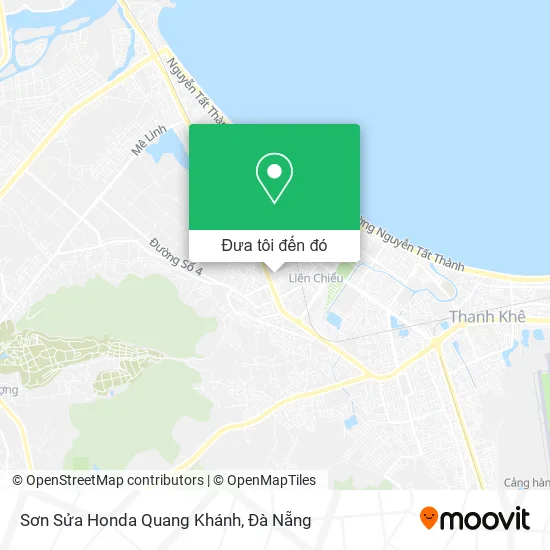 Bản đồ Sơn Sửa Honda Quang Khánh