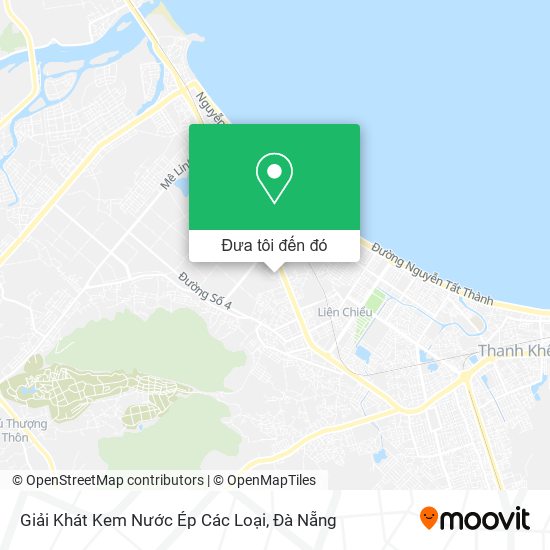 Bản đồ Giải Khát Kem Nước Ép Các Loại