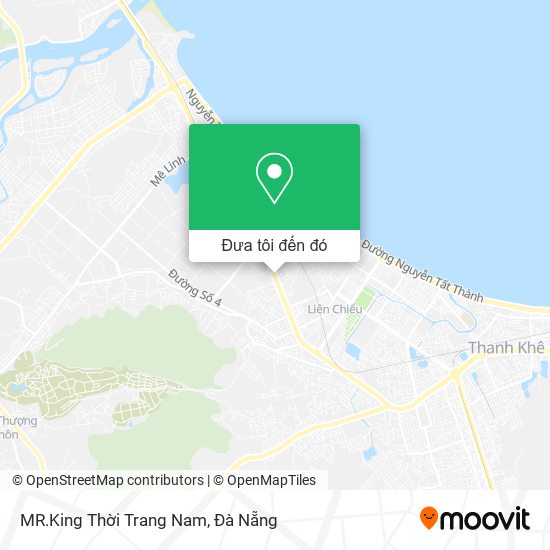 Bản đồ MR.King Thời Trang Nam