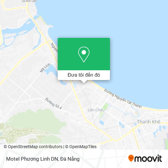 Bản đồ Motel Phương Linh DN