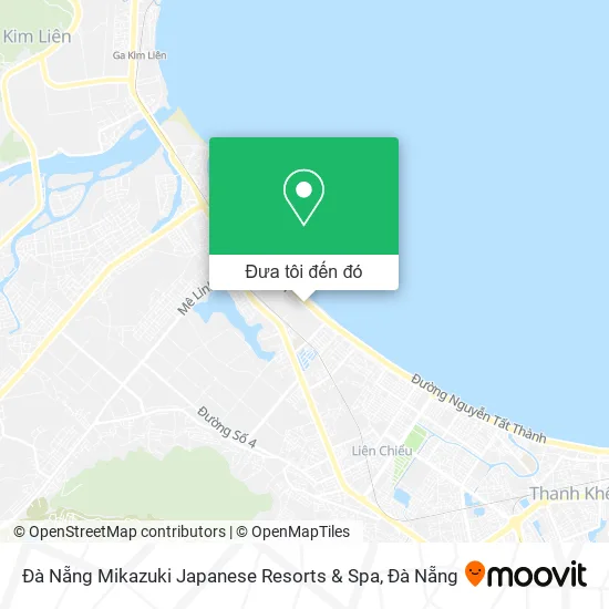 Bản đồ Đà Nẵng Mikazuki Japanese Resorts & Spa