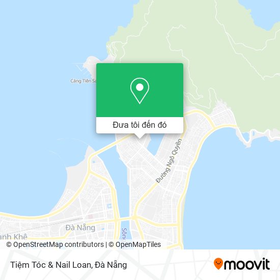 Bản đồ Tiệm Tóc & Nail Loan