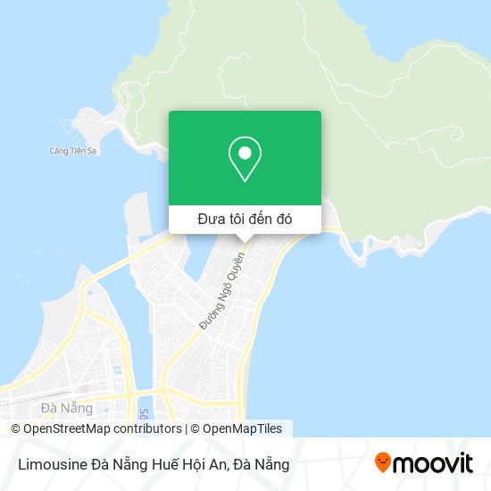 Bản đồ Limousine Đà Nẵng Huế Hội An