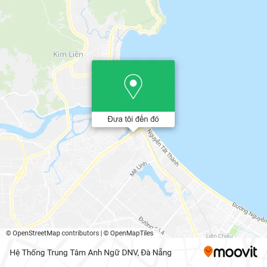 Bản đồ Hệ Thống Trung Tâm Anh Ngữ DNV