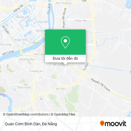 Bản đồ Quán Cơm Bình Dân