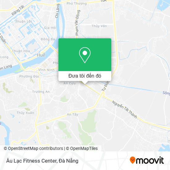 Bản đồ Âu Lạc Fitness Center