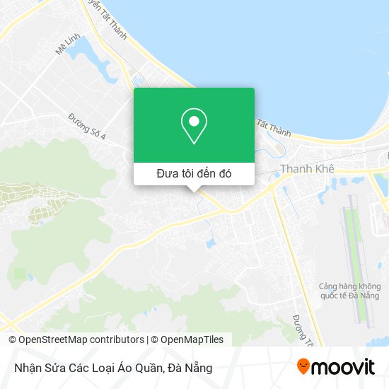 Bản đồ Nhận Sửa Các Loại Áo Quần