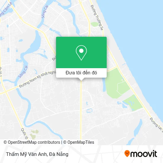Bản đồ Thẩm Mỹ Vân Anh
