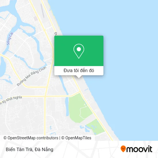 Bản đồ Biển Tân Trà