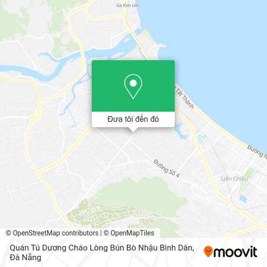 Bản đồ Quán Tú Dương Cháo Lòng Bún Bò Nhậu Bình Dân