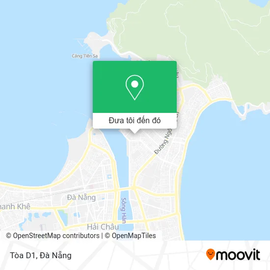 Bản đồ Tòa D1