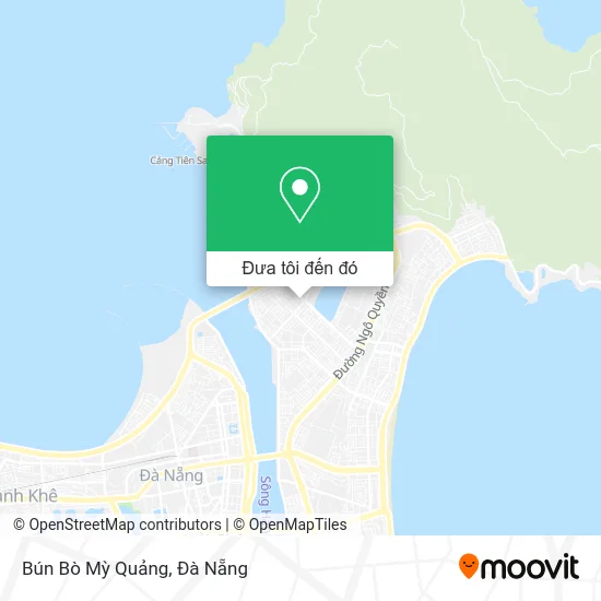 Bản đồ Bún Bò Mỳ Quảng