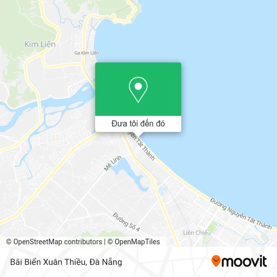 Bản đồ Bãi Biển Xuân Thiều