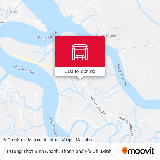 Bản đồ Trường Thpt Bình Khánh