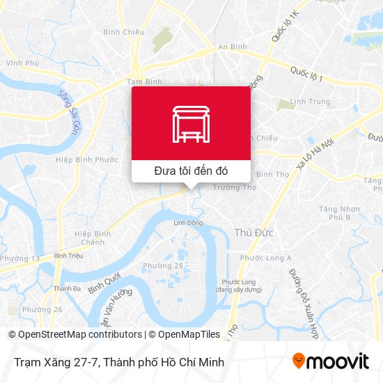 Bản đồ Trạm Xăng 27-7