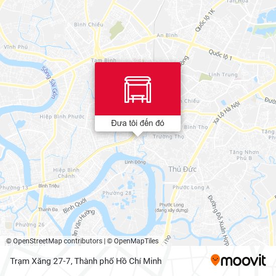 Bản đồ Trạm Xăng 27-7