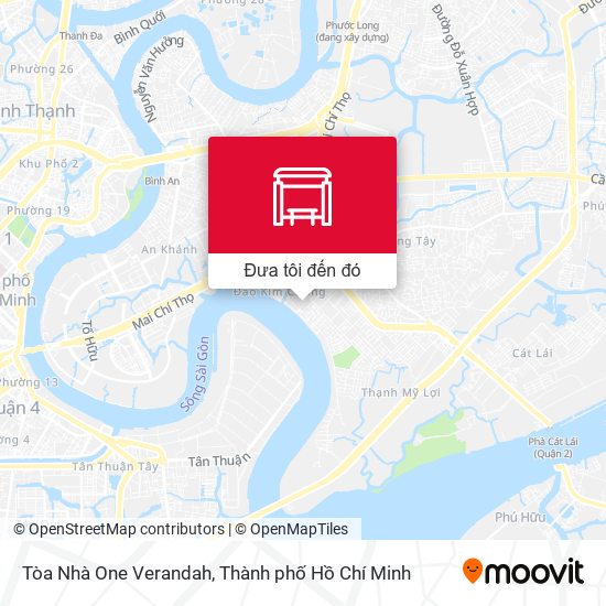 Bản đồ Tòa Nhà One Verandah