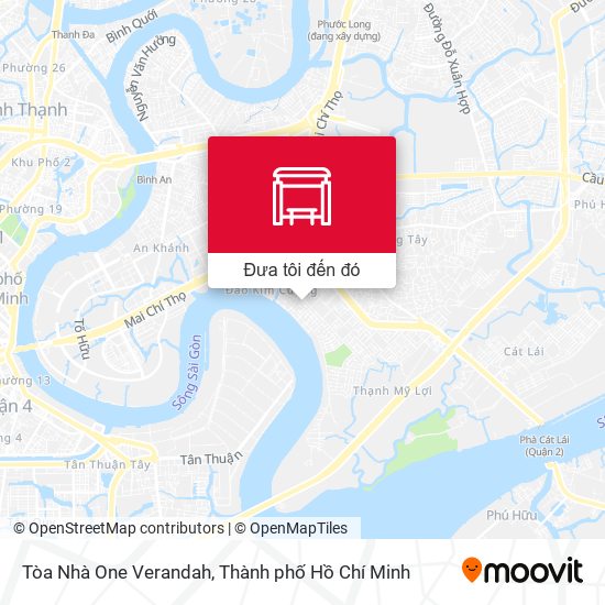Bản đồ Tòa Nhà One Verandah