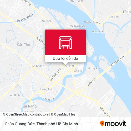 Bản đồ Chùa Quang Đức
