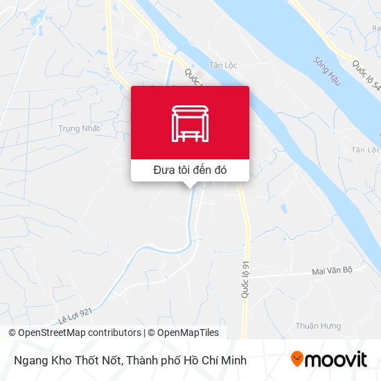 Bản đồ Ngang Kho Thốt Nốt