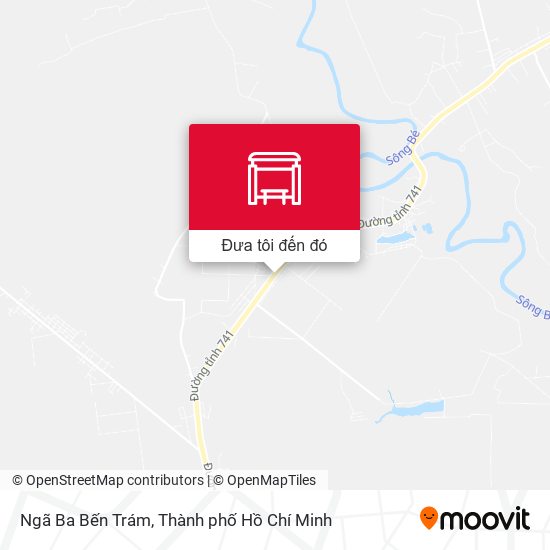 Bản đồ Ngã Ba Bến Trám