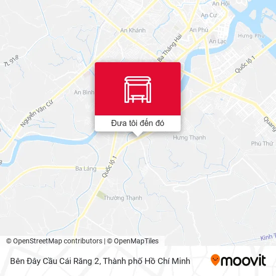 Bản đồ Bên Đây Cầu Cái Răng 2
