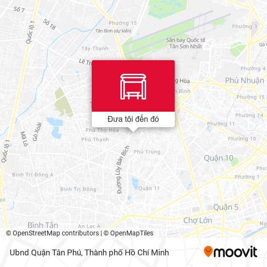 Bản đồ Ubnd Quận Tân Phú