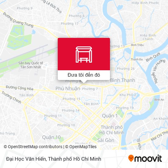 Bản đồ Đại Học Văn Hiến