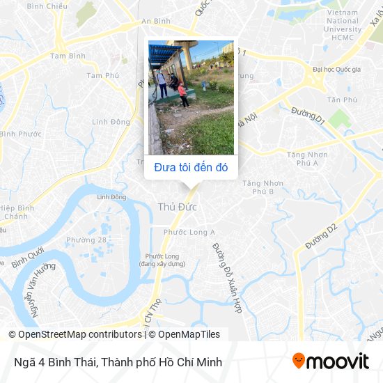 Bản đồ Ngã 4 Bình Thái