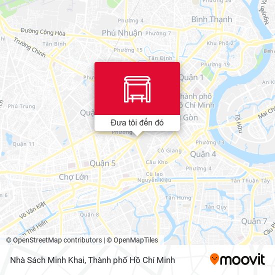 Bản đồ Nhà Sách Minh Khai