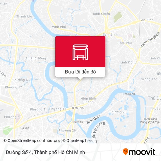Bản đồ Đường Số 4