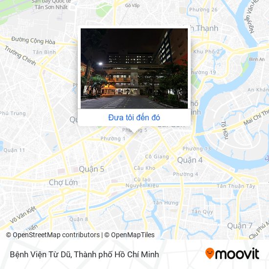 Bản đồ Bệnh Viện Từ Dũ