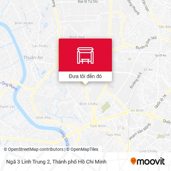 Bản đồ Ngã 3 Linh Trung 2