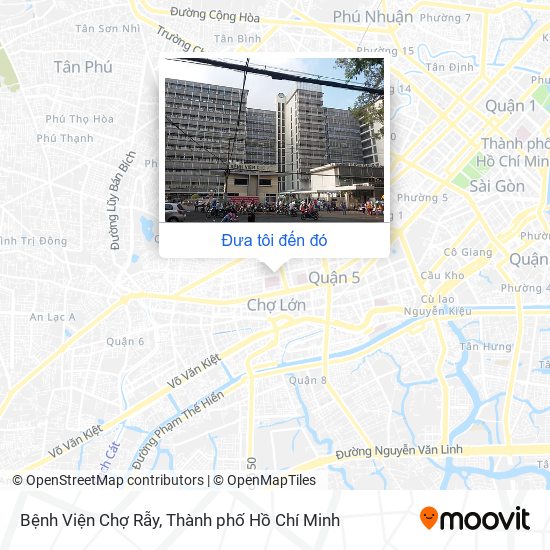 Bản đồ Bệnh Viện Chợ Rẫy