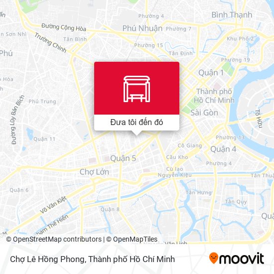 Bản đồ Chợ Lê Hồng Phong