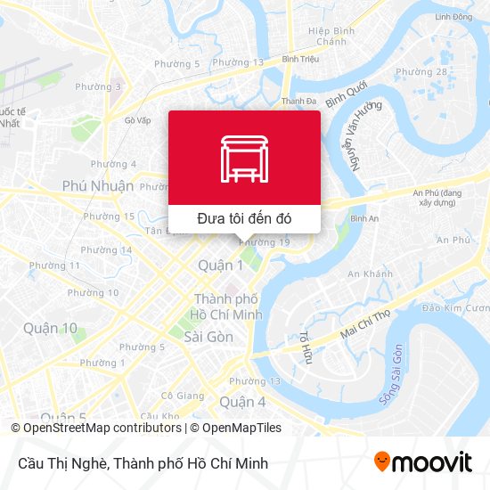 Bản đồ Cầu Thị Nghè