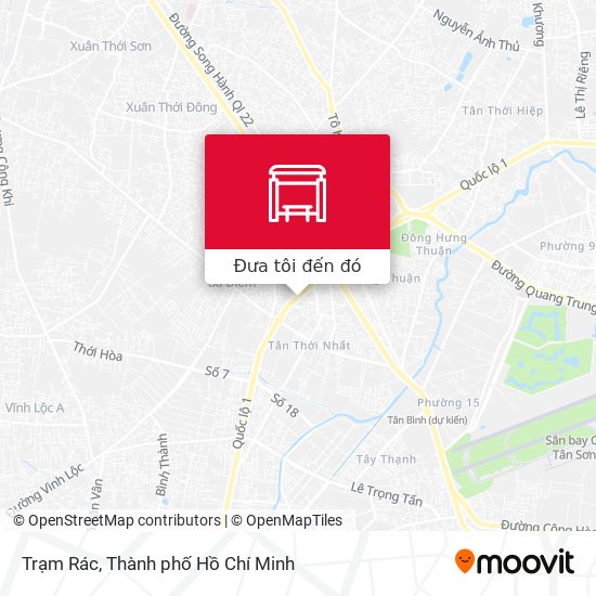 Bản đồ Trạm Rác