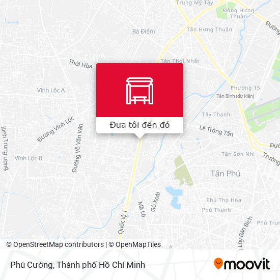 Bản đồ Phú Cường