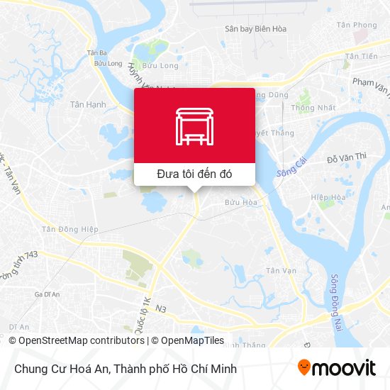 Bản đồ Chung Cư Hoá An