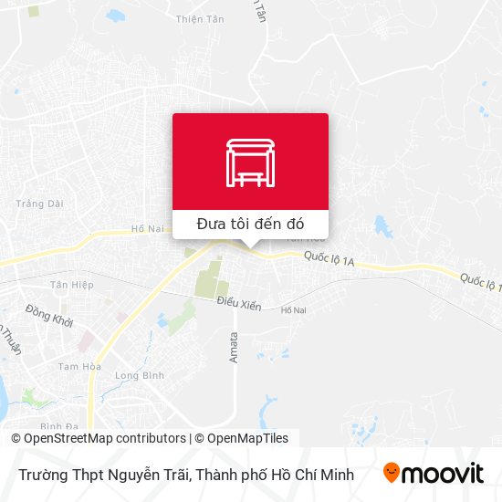 Bản đồ Trường Thpt Nguyễn Trãi