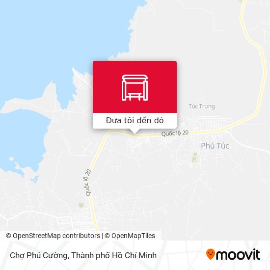 Bản đồ Chợ Phú Cường