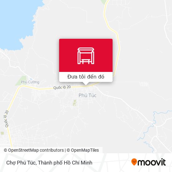 Bản đồ Chợ Phú Túc