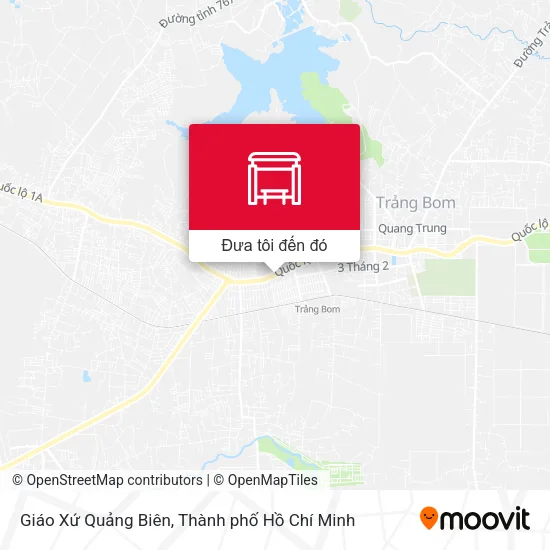 Bản đồ Giáo Xứ Quảng Biên