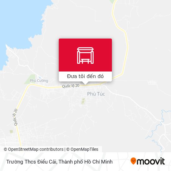 Bản đồ Trường Thcs Điểu Cải