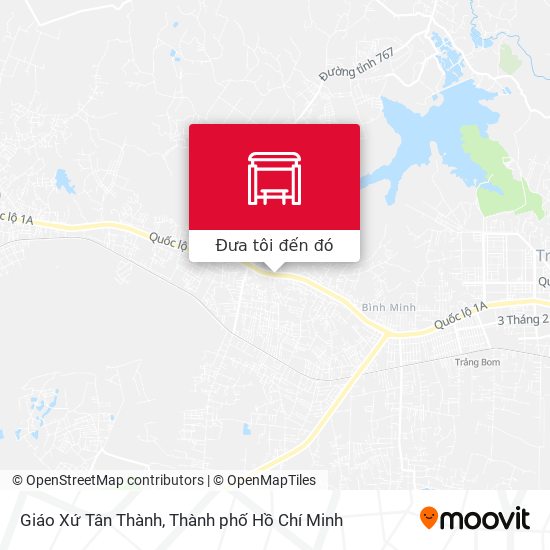 Bản đồ Giáo Xứ Tân Thành