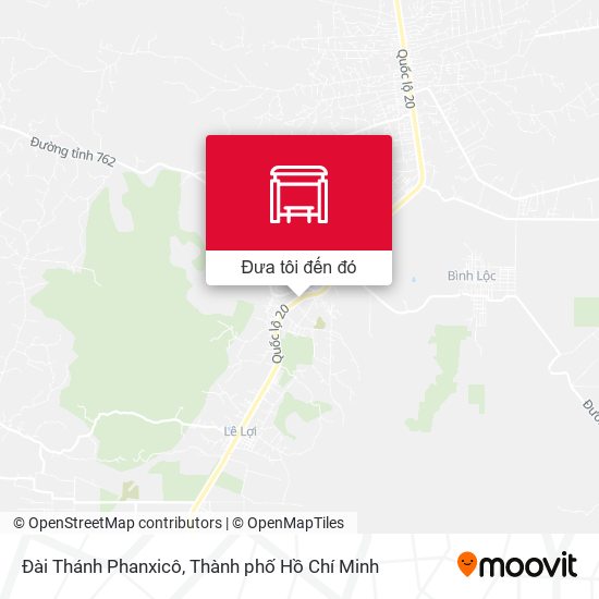 Bản đồ Đài Thánh Phanxicô